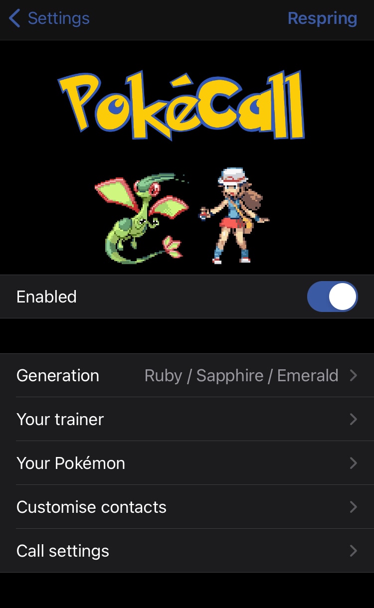 PokeCall brings a classic Pokémon-centric makeover to the incoming call  interface